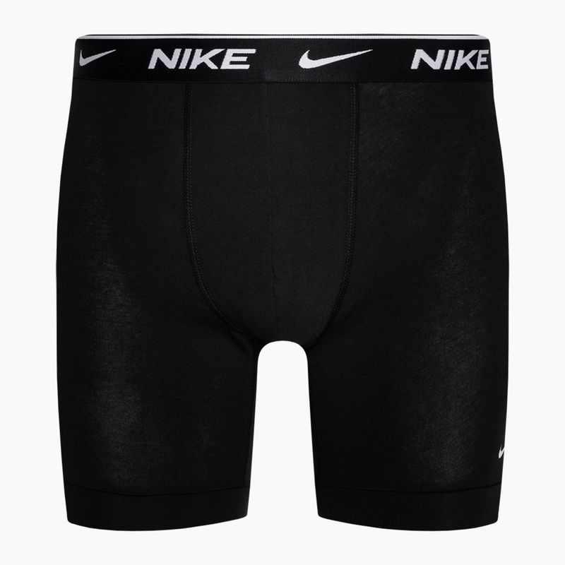 Мъжки боксерки Nike Everyday Cotton Stretch Boxer Brief 3 чифта pear/heather grey/black 4