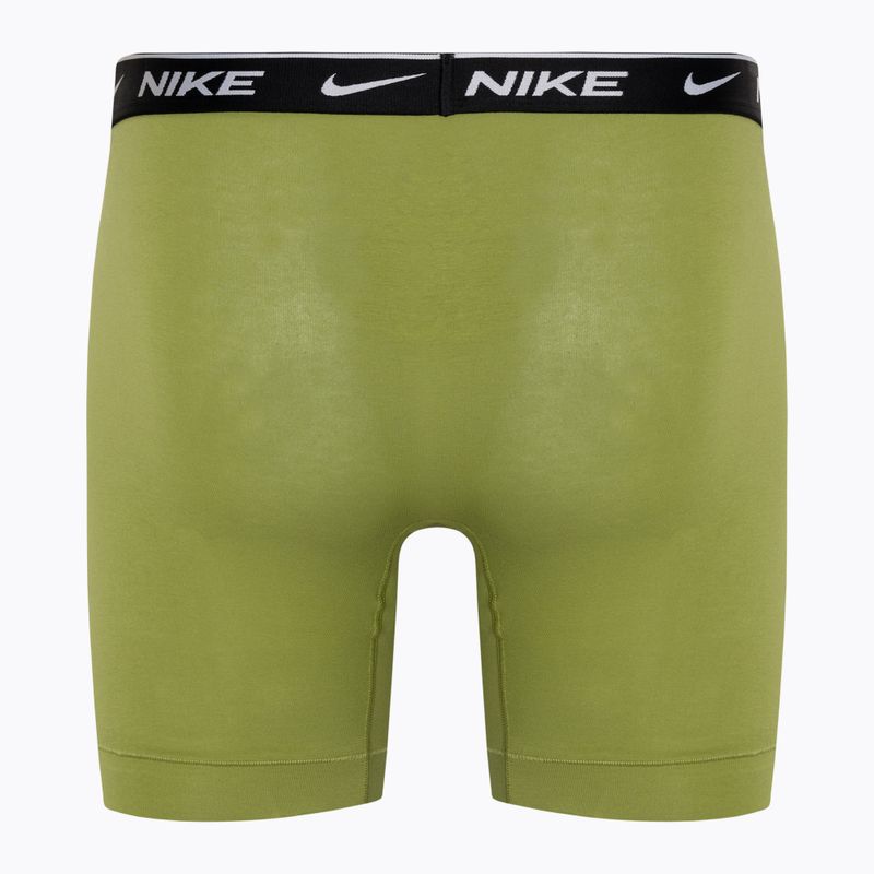 Мъжки боксерки Nike Everyday Cotton Stretch Boxer Brief 3 чифта pear/heather grey/black 5