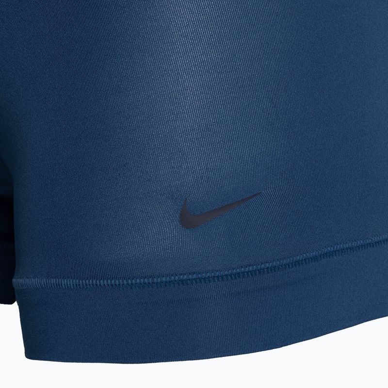 Мъжки боксерки Nike Dri-Fit Essential Micro Trunk 3 чифта синьо/червено/бяло 7