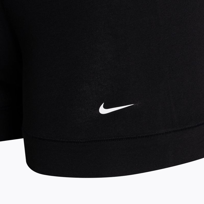 Мъжки боксерки Nike Everyday Cotton Stretch Trunk 3 чифта черни/виолетови/оранжеви 7