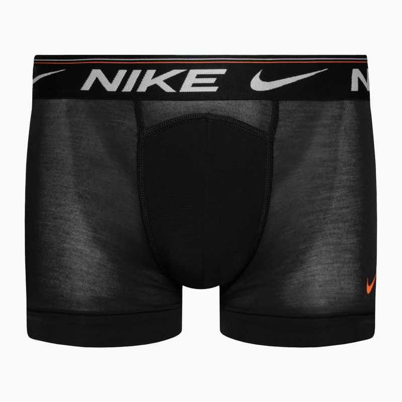 Мъжки боксерки Nike Dri-FIT Ultra Comfort Trunk 3 чифта turquoise/black/orange 4