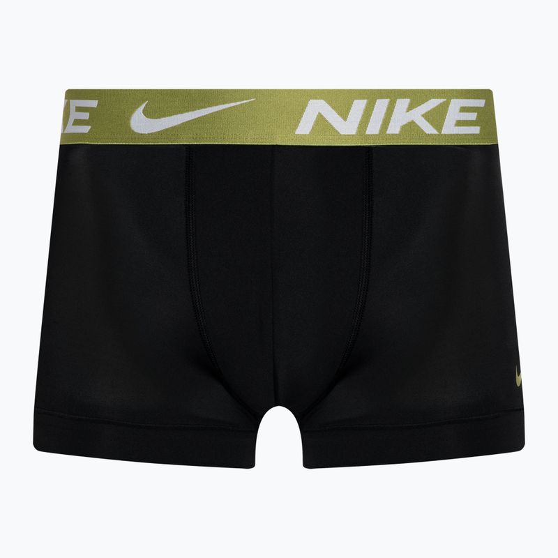 Мъжки боксерки Nike Dri-Fit Essential Micro Trunk 3 чифта черно/звездно синьо/перлено/антрацит 3