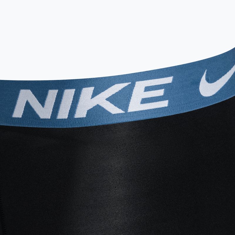 Мъжки боксерки Nike Dri-Fit Essential Micro Trunk Boxer Brief 3 чифта black/star blue/pear/anthracite 7