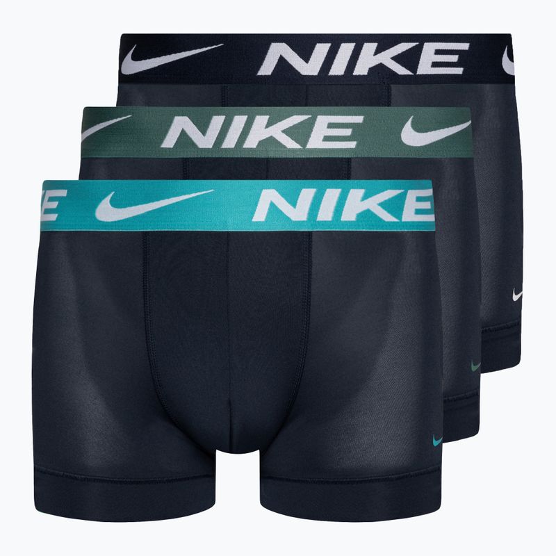 Мъжки боксерки Nike Dri-Fit Essential Micro Trunk Boxer Brief 3 чифта blue/navy/green