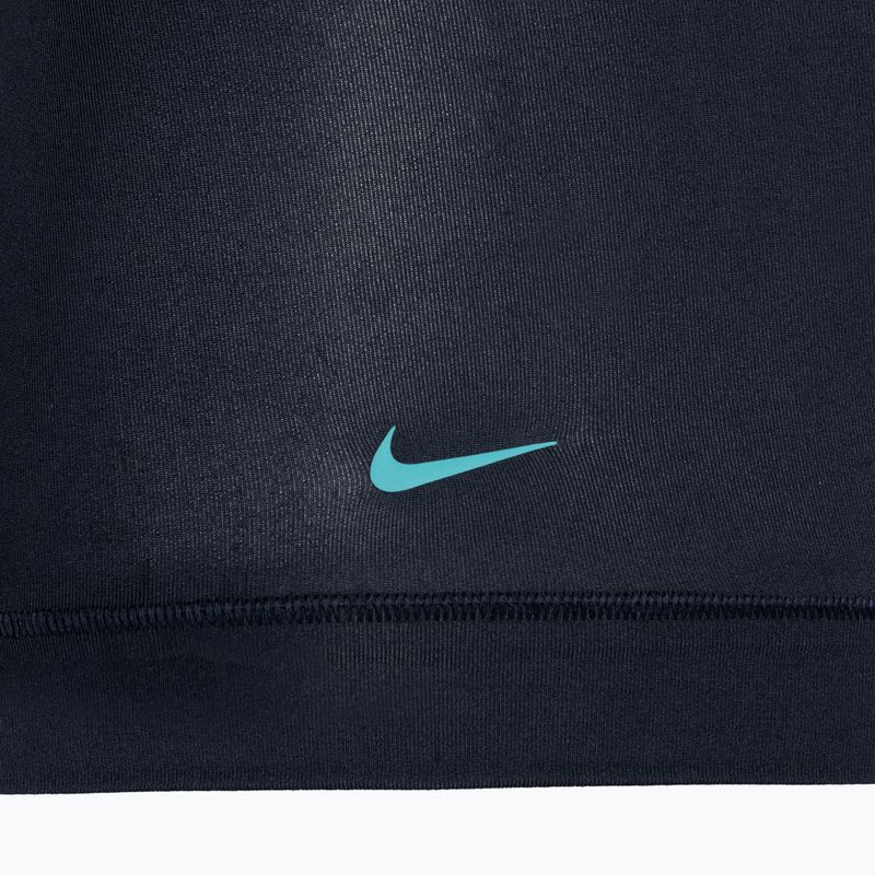 Мъжки боксерки Nike Dri-Fit Essential Micro Trunk 3 чифта синьо/синьо/зелено 7