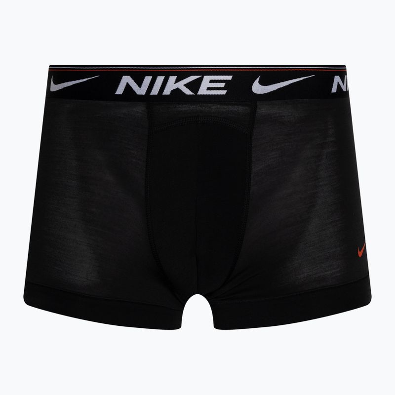 Боксерки Nike Dri-FIT Ultra Comfort Trunk 3 чифта black/black/black