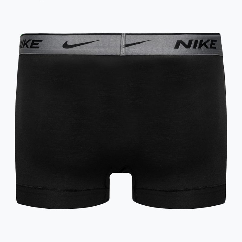 Мъжки боксерки Nike Everyday Cotton Stretch Trunk 3 чифта сиво/оранжево/жълто 5