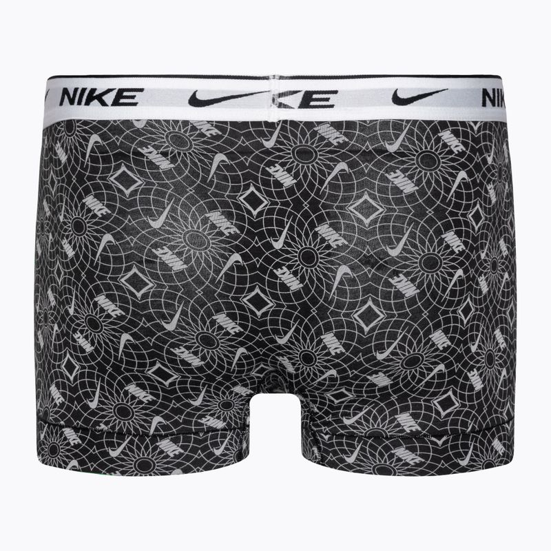 Мъжки боксерки Nike Everyday Cotton Stretch Trunk 3 чифта черни/сини/сиви 5