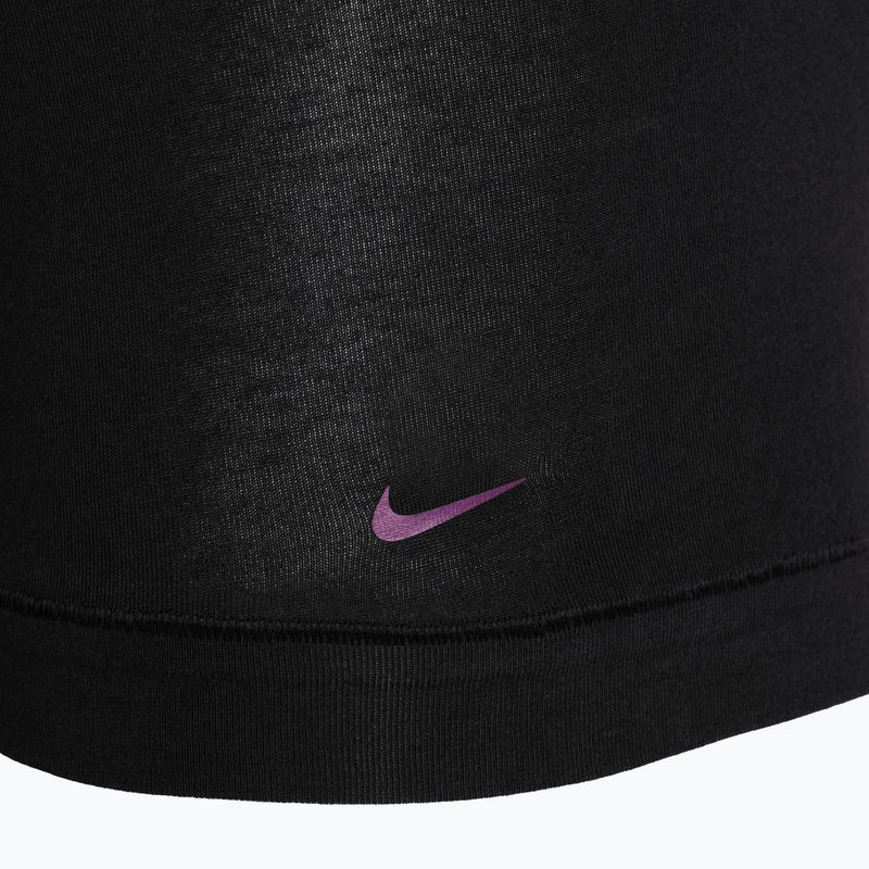 Мъжки боксерки Nike Everyday Cotton Stretch Trunk 3 чифта тюркоазено/виолетово/синьо 7