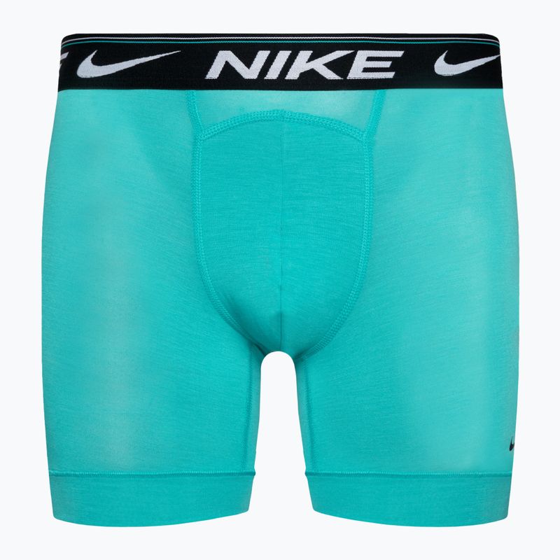 Мъжки боксерки Nike Dri-FIT Ultra Comfort Brief 3 чифта blue/grey/turquise 2