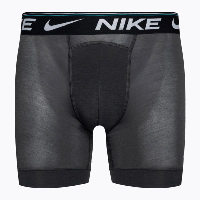 Мъжки боксерки Nike Dri-FIT Ultra Comfort Brief 3 чифта blue/grey/turquise 4