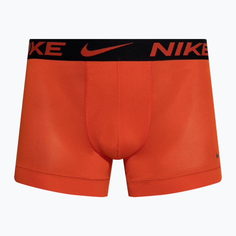 Мъжки боксерки Nike Dri-FIT Cotton Trunk Boxer Brief 3 чифта pickante red/laser fuchsia/lack 2