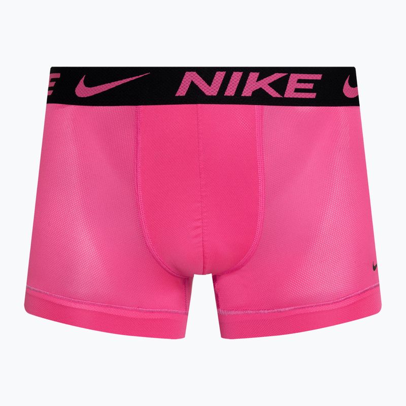 Мъжки боксерки Nike Dri-FIT Cotton Trunk Boxer Brief 3 чифта pickante red/laser fuchsia/lack 4