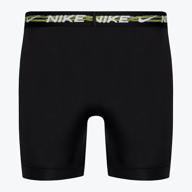 Мъжки боксерки Nike Dri-FIT Ultra-Stretch Micro Brief 3 чифта laser fuchsia/court blue/black 2