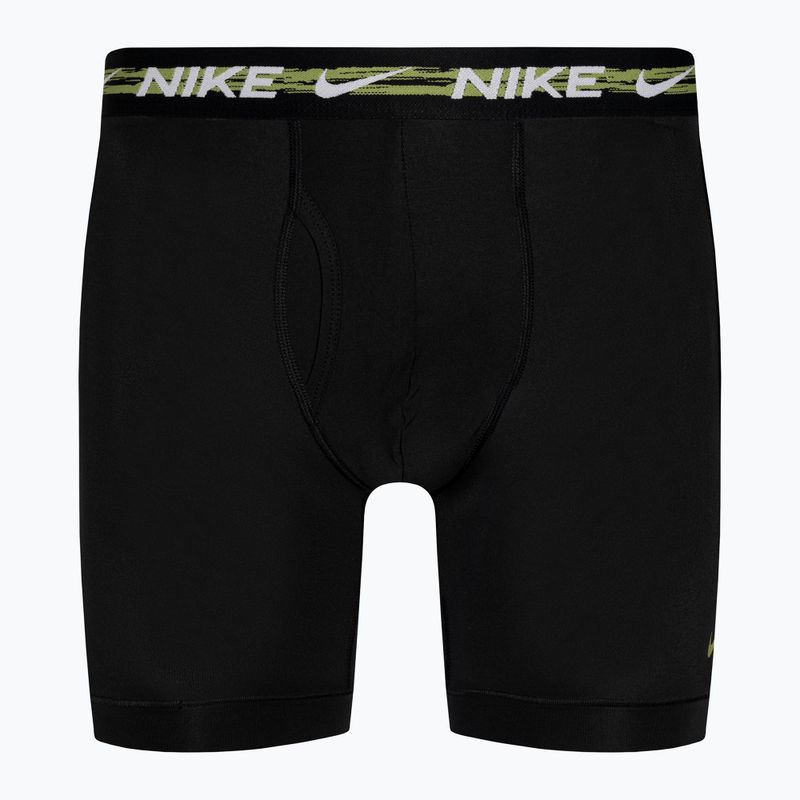 Мъжки боксерки Nike Dri-FIT Ultra-Stretch Micro Brief 3 чифта laser fuchsia/court blue/black 3