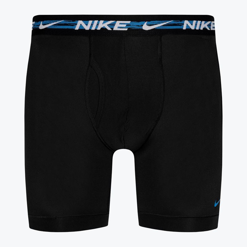 Мъжки боксерки Nike Dri-FIT Ultra-Stretch Micro Brief 3 чифта laser fuchsia/court blue/black 5