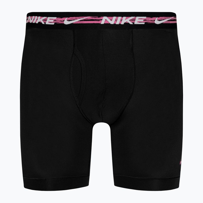 Мъжки боксерки Nike Dri-FIT Ultra-Stretch Micro Brief 3 чифта laser fuchsia/court blue/black 6