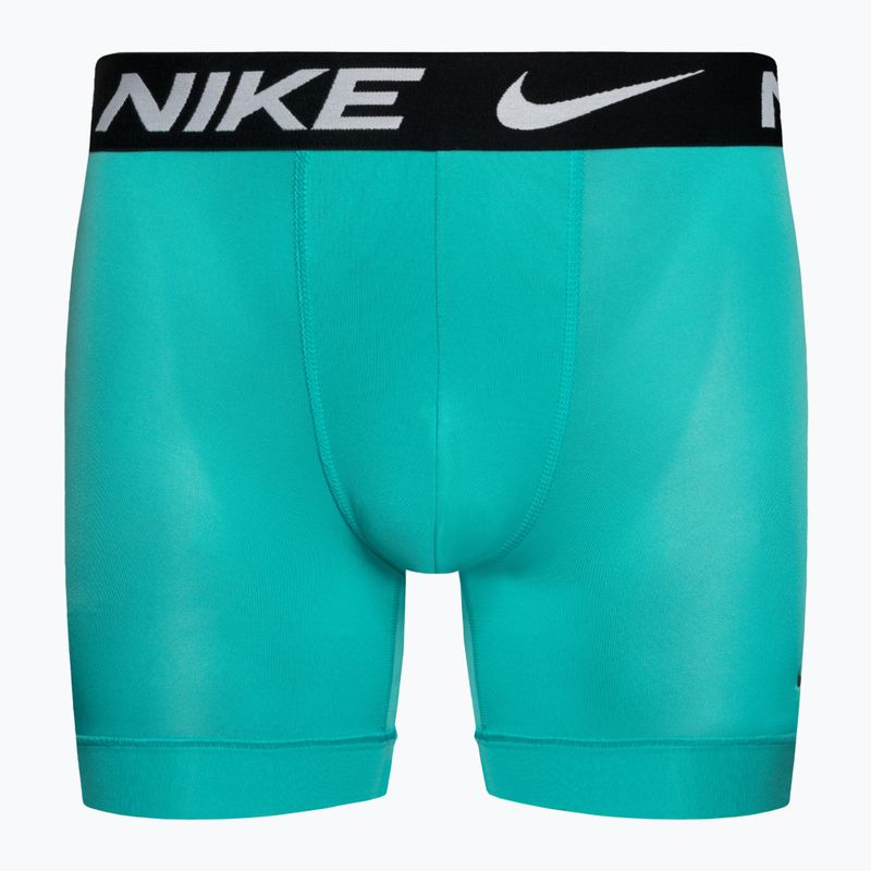 Мъжки боксерки Nike Dri-Fit Essential Micro Boxer Brief 3 чифта blue/navy/turquoise 2