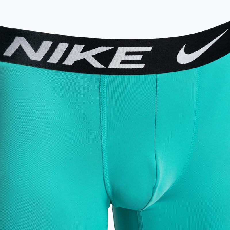 Мъжки боксерки Nike Dri-Fit Essential Micro Boxer Brief 3 чифта blue/navy/turquoise 6