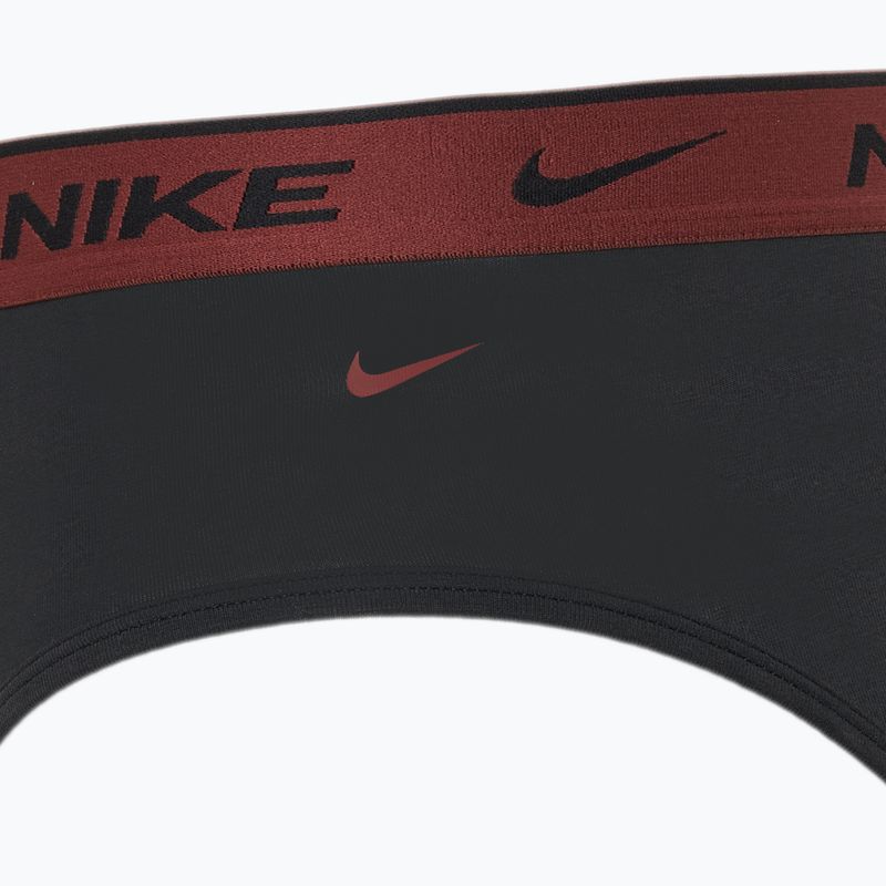 Мъжки слипове Nike Everyday Cotton Stretch Brief 3 бр. cyber black/heather grey/dark pony 4