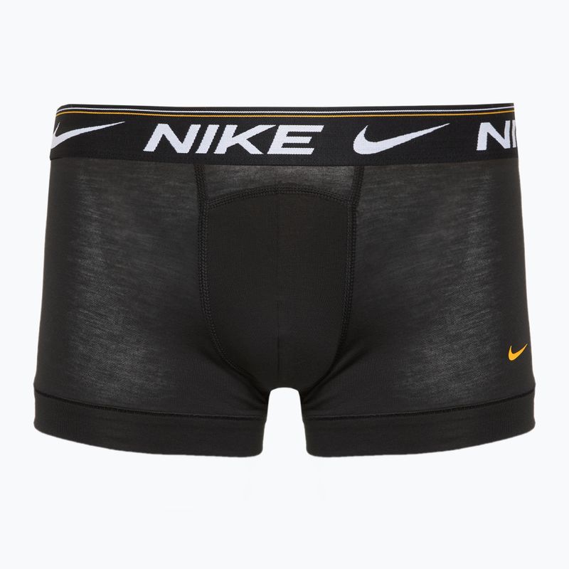 Мъжки боксерки Nike Dri-FIT Ultra Comfort Trunk 3 чифта black gold/storm/black 4