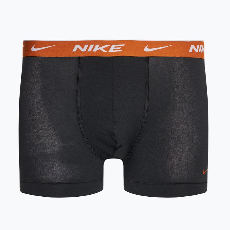 Мъжки боксерки Nike Everyday Cotton Stretch Trunk 3 чифта черно/черна армия/черно 6