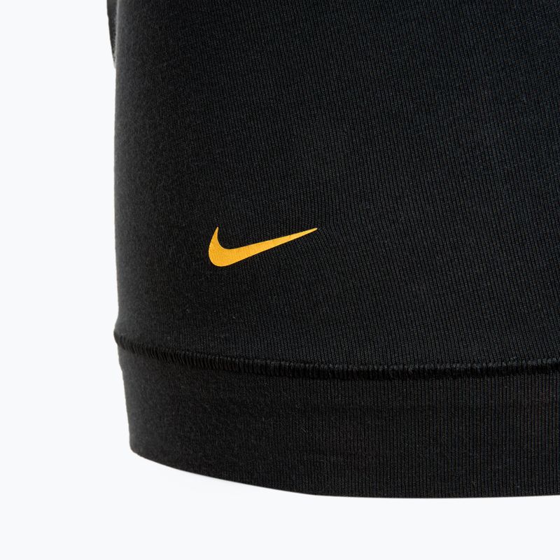 Мъжки боксерки Nike Everyday Cotton Stretch Trunk 3 чифта черно/златно/хипер малиново 6