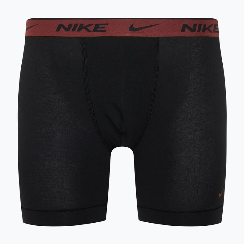 Мъжки боксерки Nike Everyday Cotton Stretch 3 чифта кибер черно/същинско сиво/тъмно понско 5