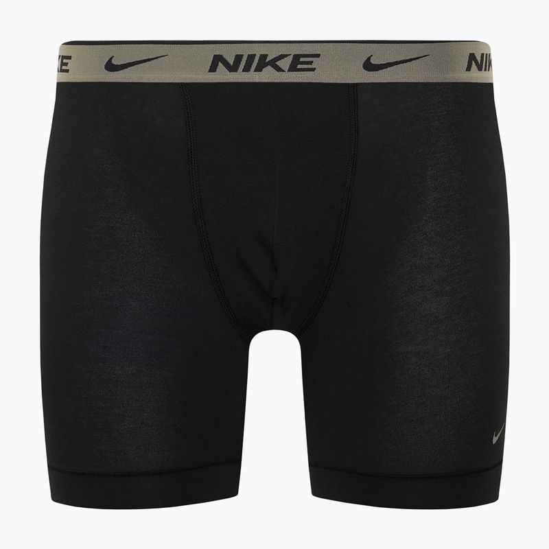 Мъжки боксерки Nike Everyday Cotton Stretch 3 чифта кибер черно/същинско сиво/тъмно понско 6