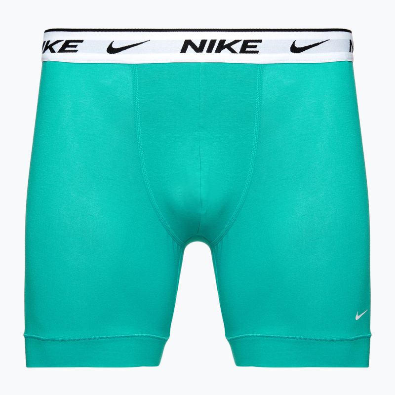 Мъжки боксерки Nike Everyday Cotton Stretch 3 чифта прашен кактус/източно синьо/тъмночервено 2