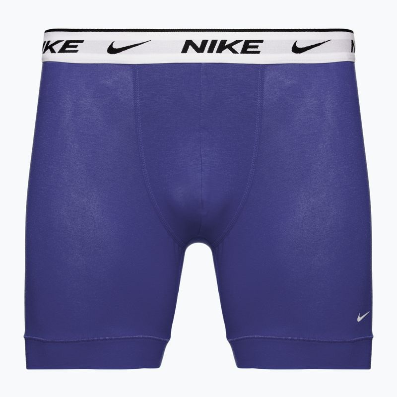 Мъжки боксерки Nike Everyday Cotton Stretch 3 чифта прашен кактус/източно синьо/тъмночервено 3