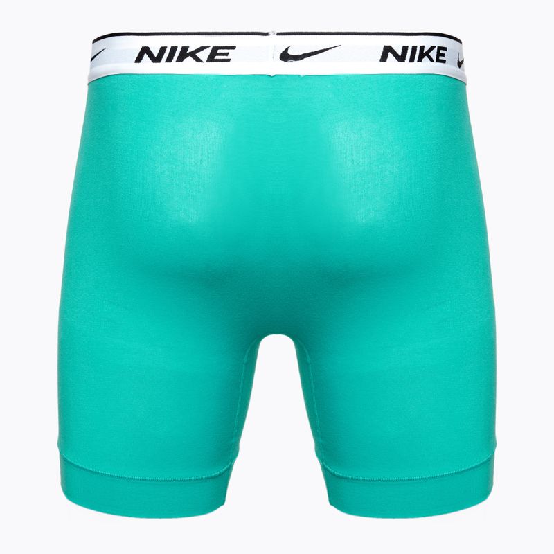 Мъжки боксерки Nike Everyday Cotton Stretch 3 чифта прашен кактус/източно синьо/тъмночервено 5