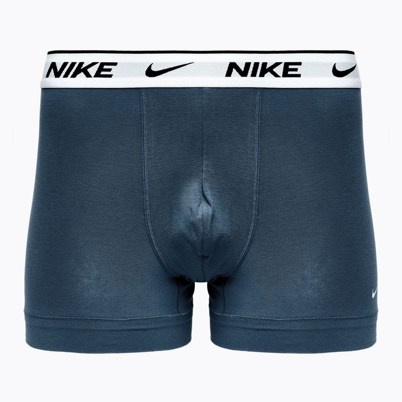 Мъжки боксерки Nike Everyday Cotton Stretch Trunk 3 чифта dustycactus/black/arm navy 2