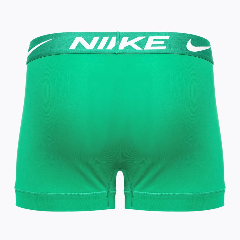 Nike Dri-Fit Essential мъжки боксерки 3 чифта зелено/хипер малиново/бургундско смачкано 5