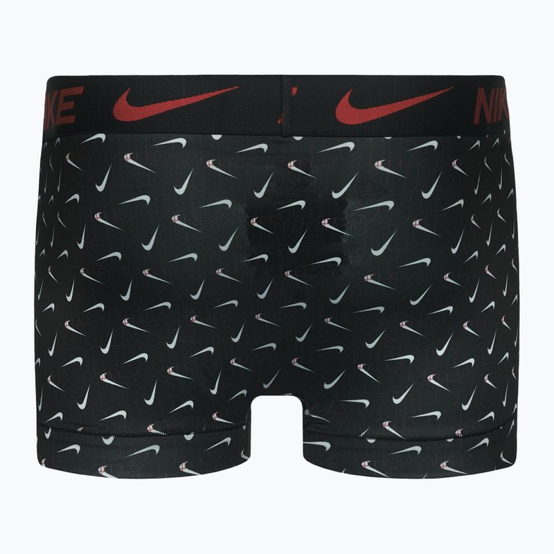 Мъжки боксерки Nike Dri-Fit Essential 3 бр. swoosh life print/uni red/black 9