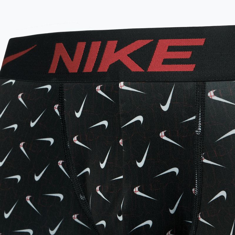 Мъжки боксерки Nike Dri-Fit Essential 3 бр. swoosh life print/uni red/black 10
