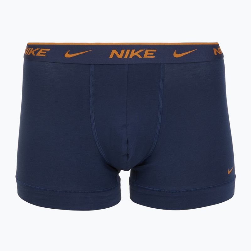 Мъжки боксерки Nike Everyday Cotton Stretch Trunk 3 чифта light crimson/midnight navy/black 3
