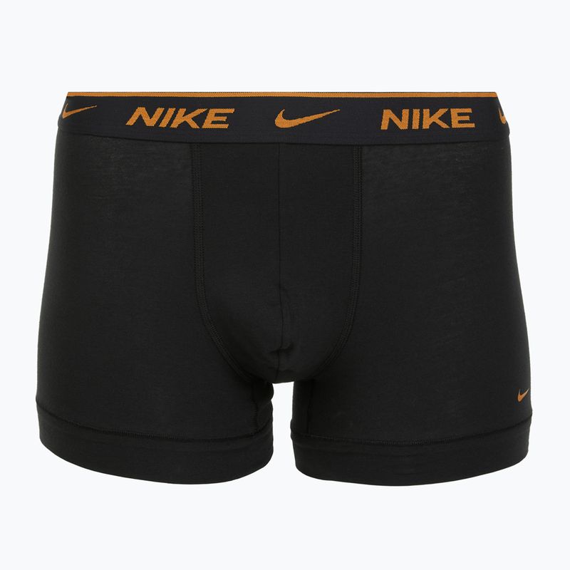 Мъжки боксерки Nike Everyday Cotton Stretch Trunk 3 чифта light crimson/midnight navy/black 4