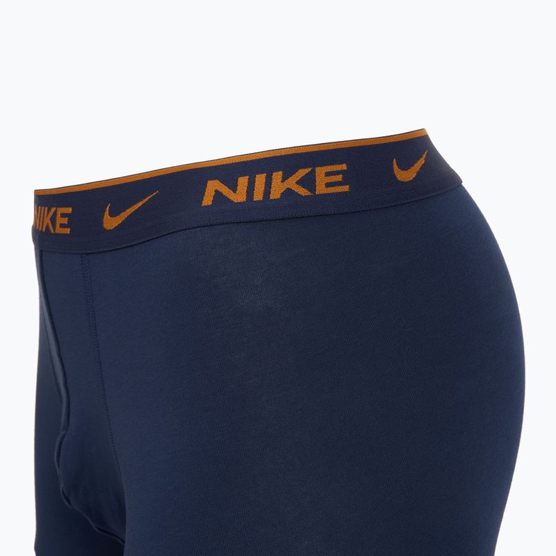 Мъжки боксерки Nike Everyday Cotton Stretch Trunk 3 чифта light crimson/midnight navy/black 6