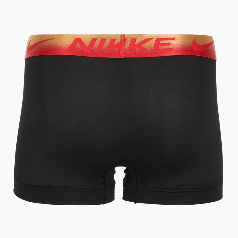 Мъжки боксерки Nike Dri-Fit Essential Micro Trunk 3 чифта blk/uni red/blk/uni red metallic gradient wb 5