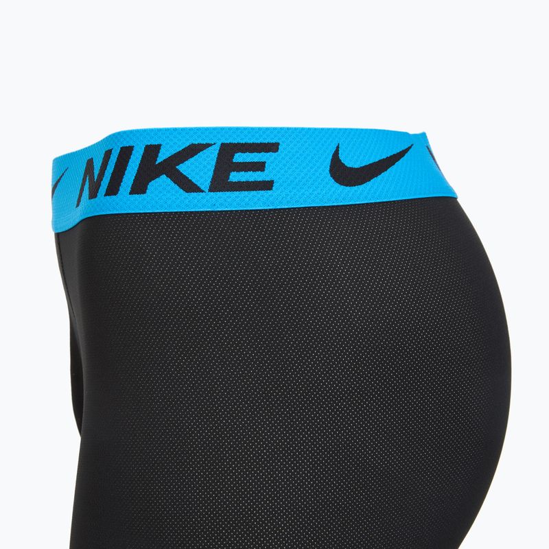 Мъжки боксерки Nike Dri-FIT Cotton Trunk 3 чифта black mint foam/blue hero/bright ceramic wb 3