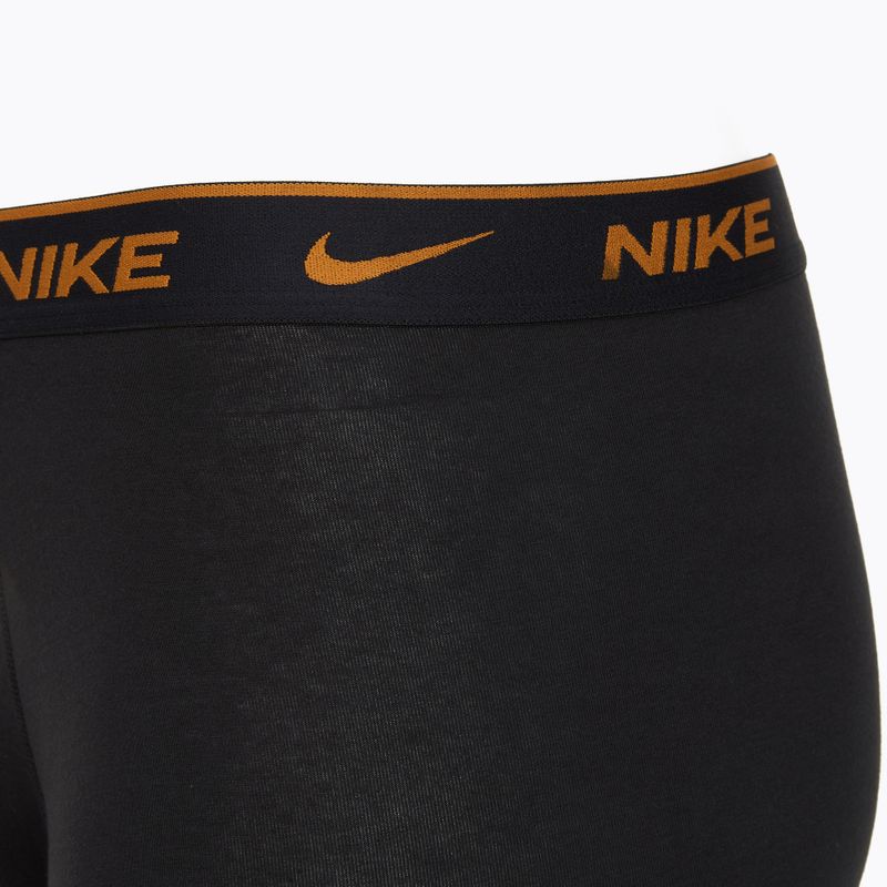 Мъжки боксерки Nike Everyday Cotton Stretch Trunk 3 чифта черни lig crim/des och/deep night с лого на колана 6