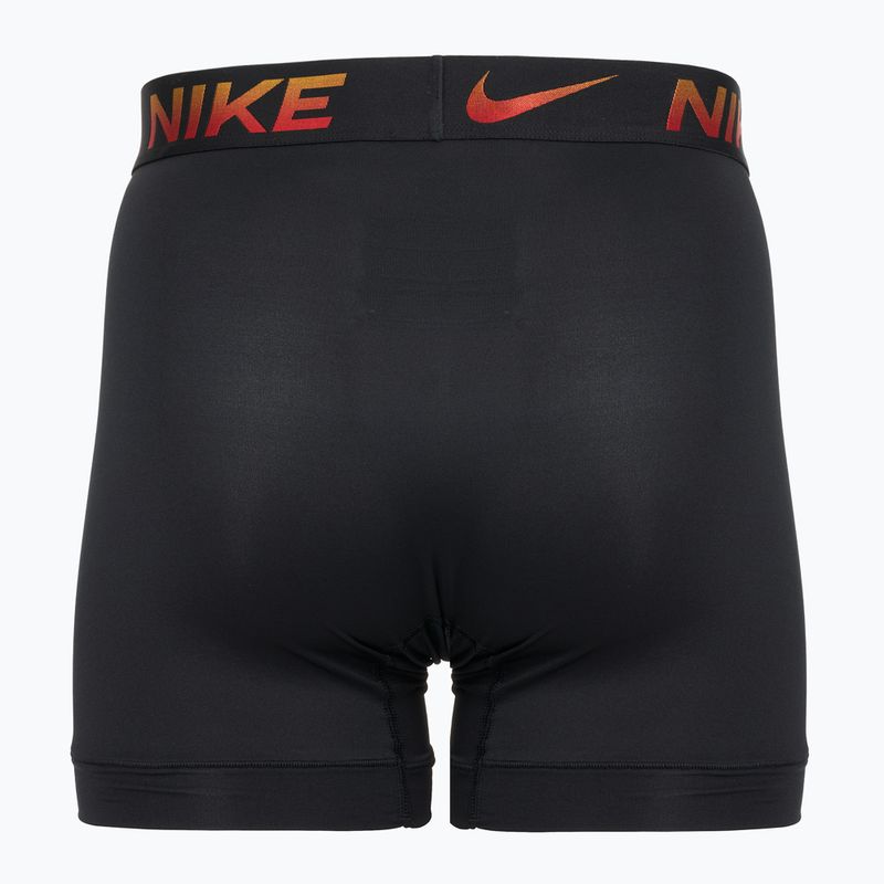 Мъжки боксерки Nike Dri-Fit Essential Micro Boxer Brief 3 чифта university red/black/black metallic grdient wb 5
