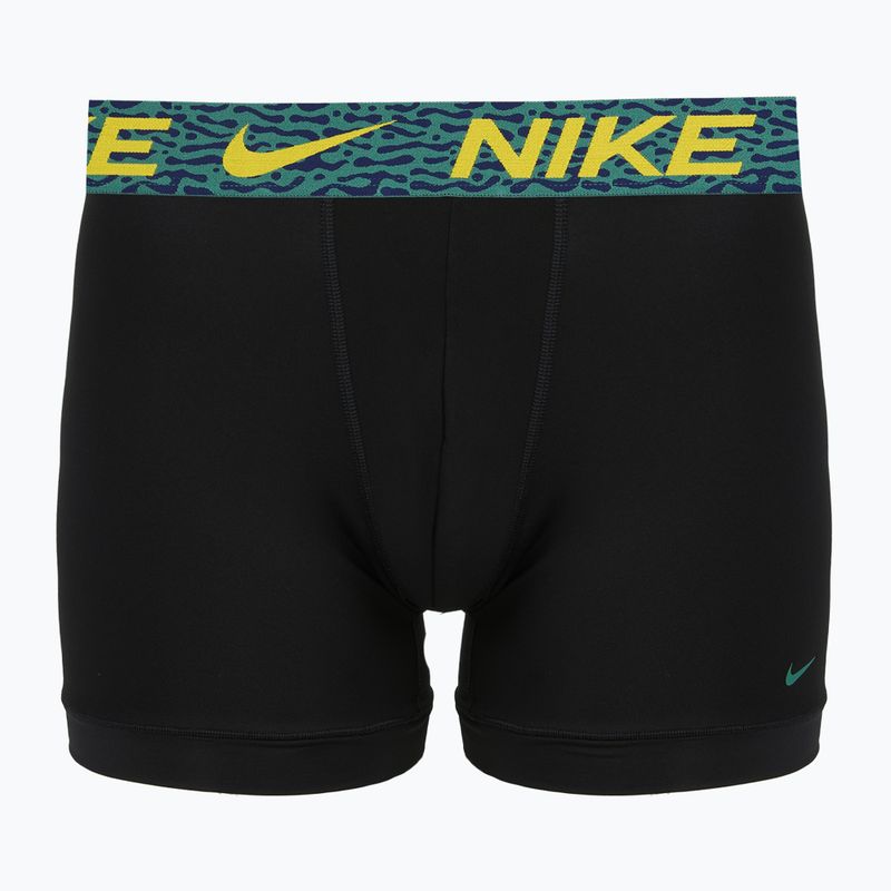 Мъжки боксерки Nike Dri-Fit Essential Micro 3 pairs blklightcrimson/ brightcitron/evergreenaur 2