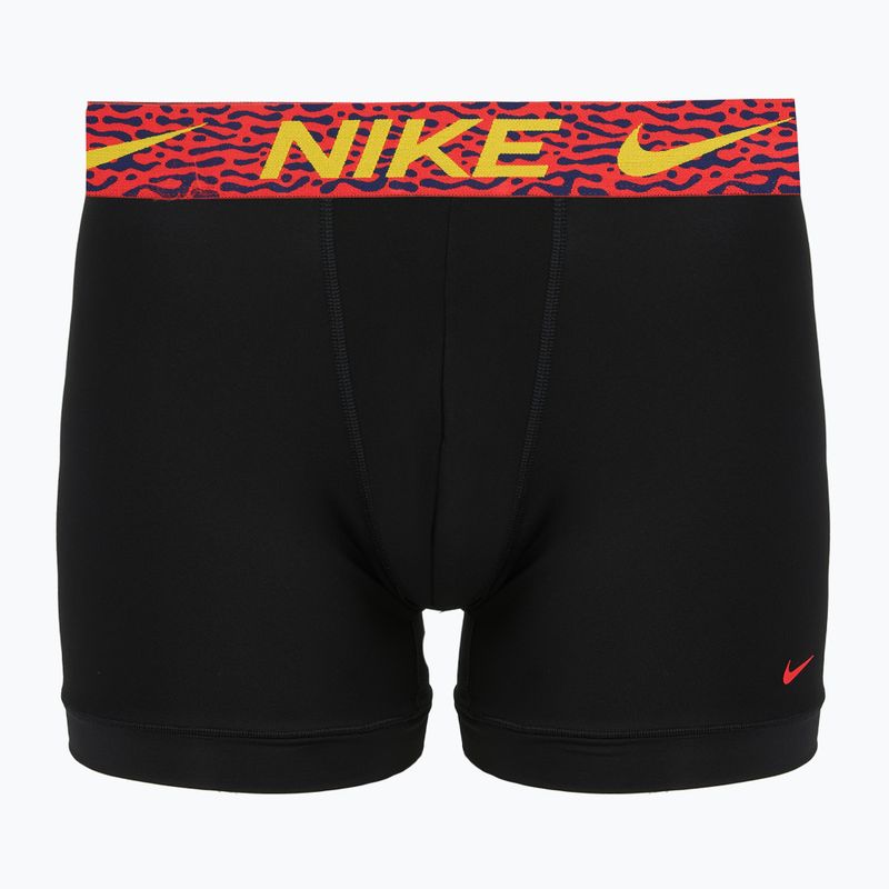 Мъжки боксерки Nike Dri-Fit Essential Micro 3 pairs blklightcrimson/ brightcitron/evergreenaur 3