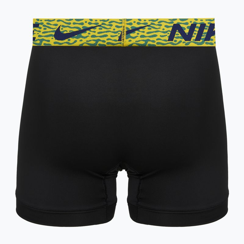 Мъжки боксерки Nike Dri-Fit Essential Micro 3 pairs blklightcrimson/ brightcitron/evergreenaur 5