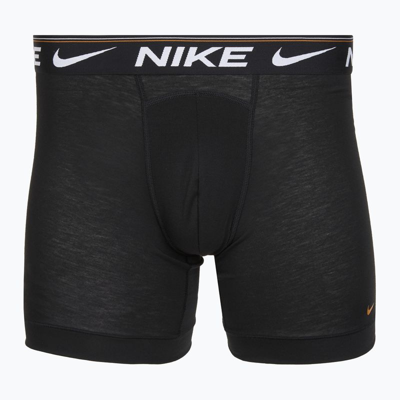 Мъжки боксерки Nike Dri-FIT Ultra Comfort 3 чифта черни evrgreen aura/deep night/черен колан 4
