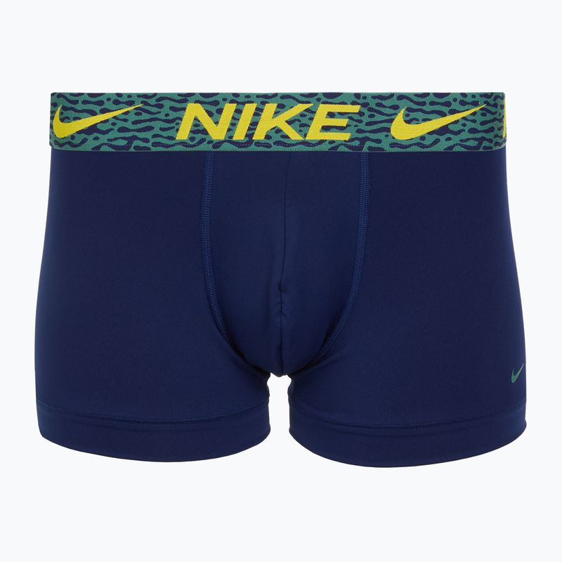 Мъжки боксерки Nike Dri-Fit Essential Micro Trunk 3 чифта blu void/lgh crim/brht citron/evergrn aura/abst wb 2