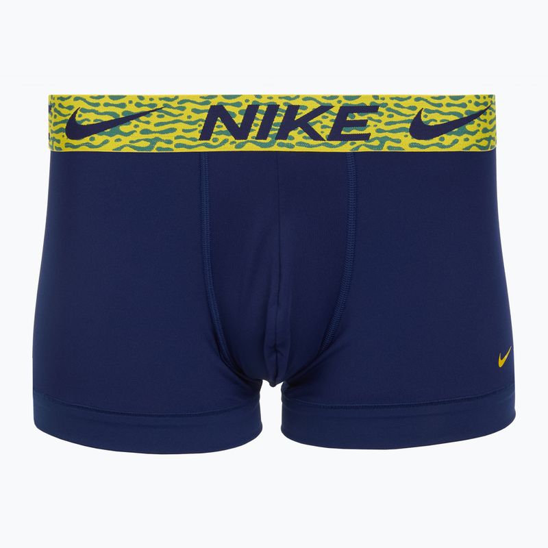 Мъжки боксерки Nike Dri-Fit Essential Micro Trunk 3 чифта blu void/lgh crim/brht citron/evergrn aura/abst wb 3