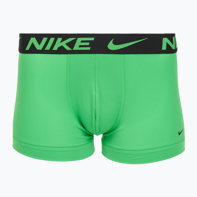 Мъжки боксерки Nike Dri-FIT Cotton Trunk 3 чифта deep night/university gold/green shock 2